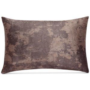 Sunham Lux Life Home Chic Jacquard Sheen 14" x 22" Decorative Pillow Rich Brown